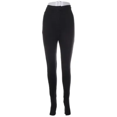 Byxor (Svart) från Vanessa Moe x NA-KD Elastan, Metallfiber, Viskos