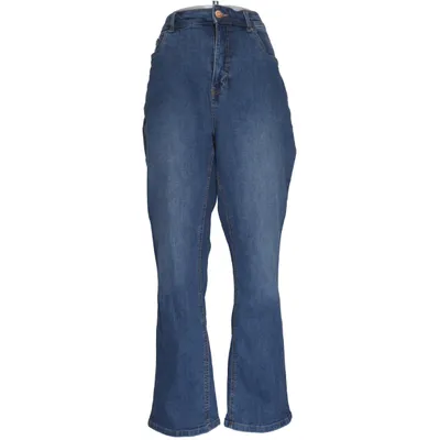Jeans (Blå) från XLNT by KappAhl Bomull, Elastan, Polyester, Viskos