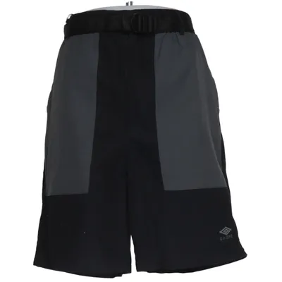 Cargo shorts (Zwart, Grijs) van Umbro Katoen, Polyester