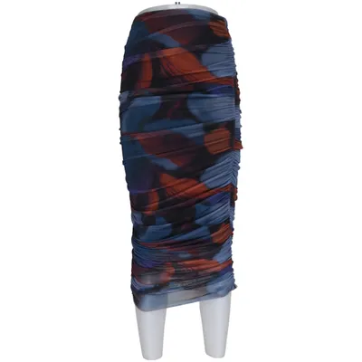 Skirt (Blue, Red, Multicolored) from Zara