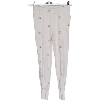 Pyjamasbyxor (Beige) från Geggamoja x Mrs Mighetto Bambu, Elastan, Ekologisk bomull