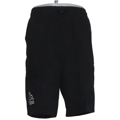 Short de sport (Noir) de Kappa Coton, Polyester