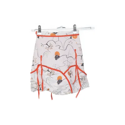 Skirt (White, Multicolored) from Katvig Linen, Viscose