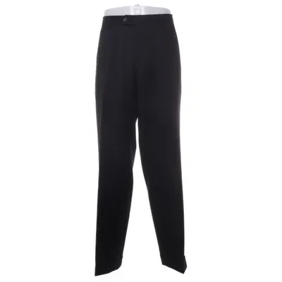 Kostuumbroek (Zwart) van Hugo Boss Wol