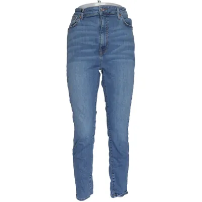 Jeans (Blå) fra Never Denim Bomuld, Elastan, Polyester