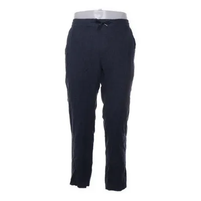 Broek (Blauw) van Dressmann Katoen, Linnen, Polyester