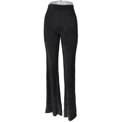 Broek (Zwart, Zilver) van Bershka