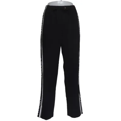 Pantalon de survêtement (Noir, Blanc) de Twinset Élasthane, Polyamide, Polyester, Viscose