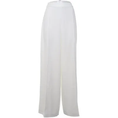 Palazzo broek (Wit) van Mango Suit Polyester