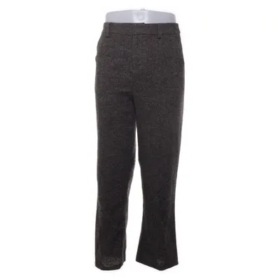 Suit pants (Brown, Multicolored) from Ze-Ze Polyester, Wool