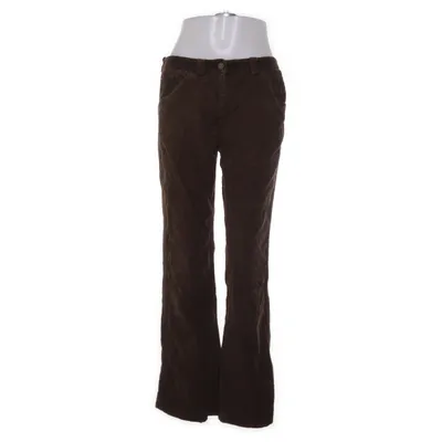 Manchesterbyxor (Brun) från MaxMara Bomull, Elastan