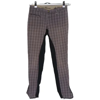 Breeches (Gray, Black) from HKM Sports Equipment