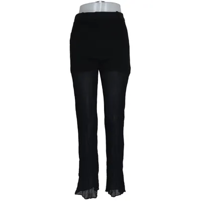 Hose (Schwarz) von Mango Polyester, Viskose