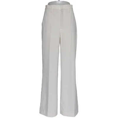 Pantalon patte d'éléphant (Blanc) de Zara