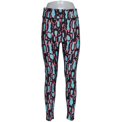 Træningsleggings (Pink, Blå, Sort) fra Niki Sportswear Elastan, Polyester