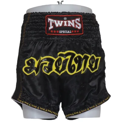 Judobroek (Zwart, Geel) van Twins Special Polyester