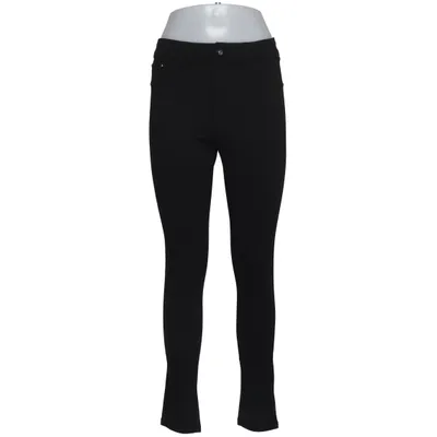 Pantalon (Noir) de Elara Coton, Élasthane, Polyester