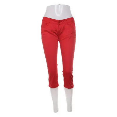 Pantacourt (Rouge) de Lantis Coton, Élasthane, Polyester