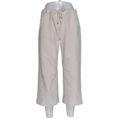 Pantalon patte d'éléphant (Beige) de 'S MaxMara