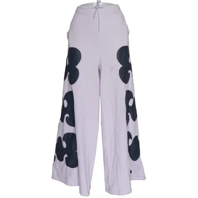 Palazzohose (Lila) von Adidas x Marimekko Baumwolle, Recyceltes Polyester