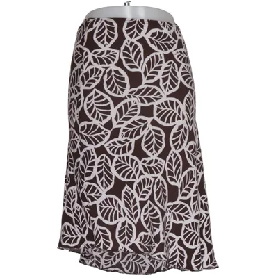 Rok (Bruin, Wit) van Riviera Viscose