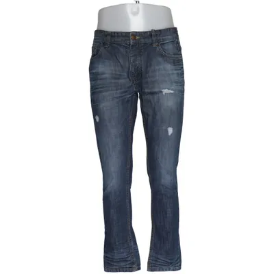 Spijkerbroek (Blauw) van Firetrap Katoen