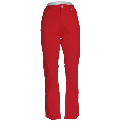 Jeans (Rød) fra Sanna Elastan, Polyester, Viscose