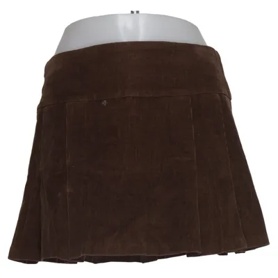 Rok (Bruin) van Fashion Italy Katoen, Elastaan
