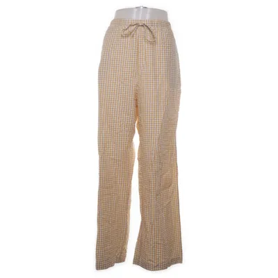 Byxor (Gul, Vit, Flerfärgad) från Lindex Bomull, Polyester