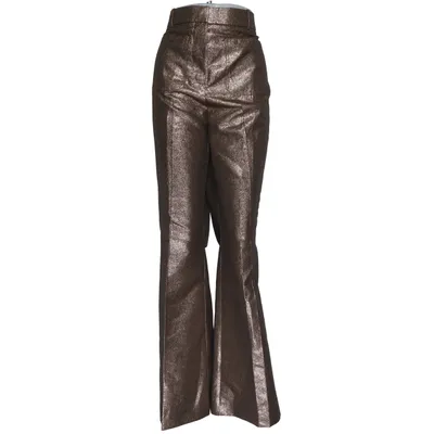 Hose (Sienna) von Reiss Baumwolle, Metallfaser, Polyester