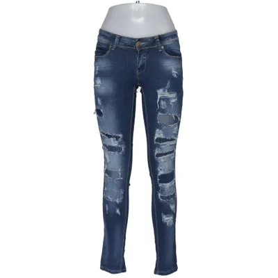 Jeans (Blå) från Simply Chic Bomull, Elastan