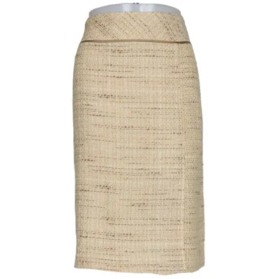 Kjol (Gul, Beige, Brun) från Gelco Akryl, Bomull
