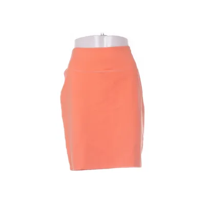 Kjol (Orange) från Kaffe Bomull, Elastan