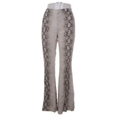 Palazzo broek (Grijs, Zwart, Wit) van Zara Woman Viscose