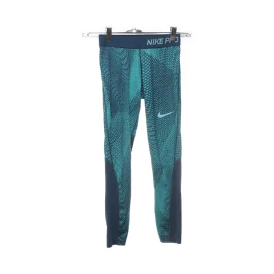 Sportleggings (Groen, Blauw) van Nike Pro Elastaan, Polyester