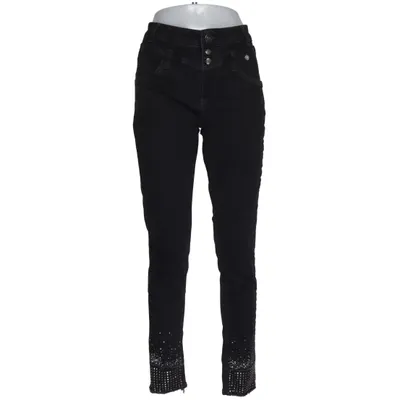 Jean (Gris) de Tredy Coton, Élasthane, Polyester