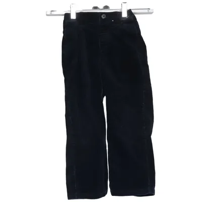 Corduroy broek (Blauw) van Uniqlo Kids Katoen, Elastaan, Polyester