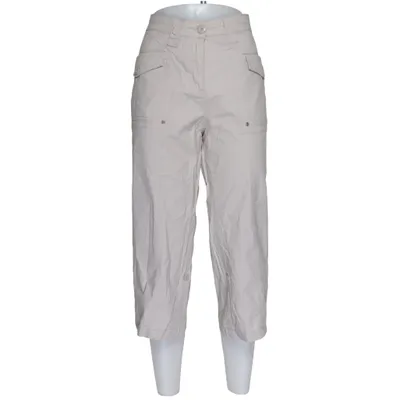 Pantacourt (Beige) de Sheego Casual Coton, Élasthane