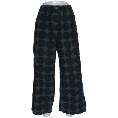 Bukser (Grøn, Blå) fra Marimekko x Uniqlo Bomuld, Viscose