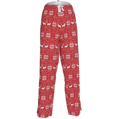 Pyjama broek (Rood, Wit) van Ladies Wear Katoen