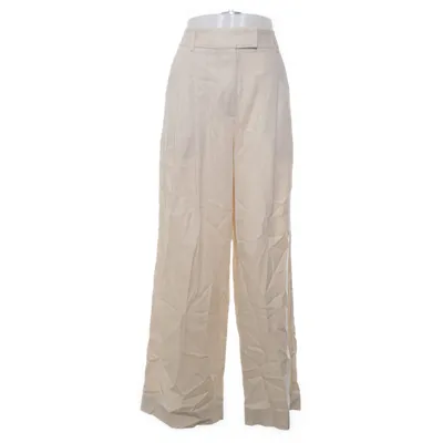 Palazzo broek (Beige) van By Malene Birger Linnen, Viscose