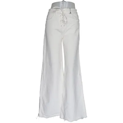 Jeans (Vit) från Massimo Dutti Bomull, Elastan, Polyester