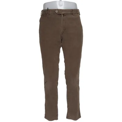 Chino (Marron) de Meyer Élasthane, Coton biologique, Polyester recyclé