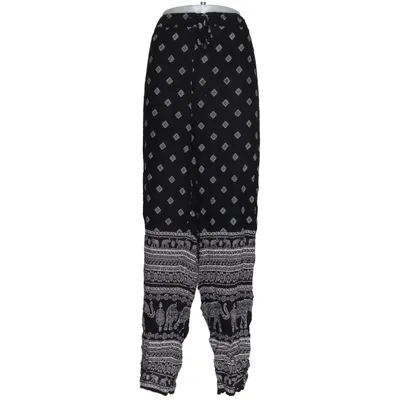 Broek (Zwart, Wit) van Anna Aura Viscose