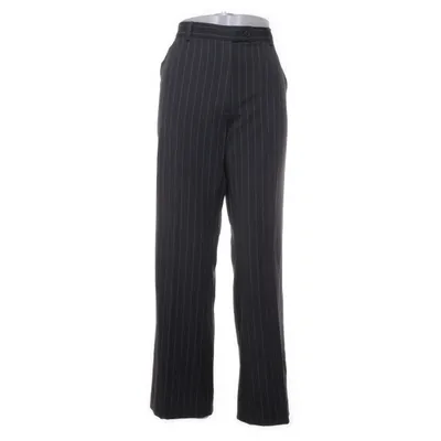 Suit pants (Gray, White) from Flare Collection Elastane, Polyester
