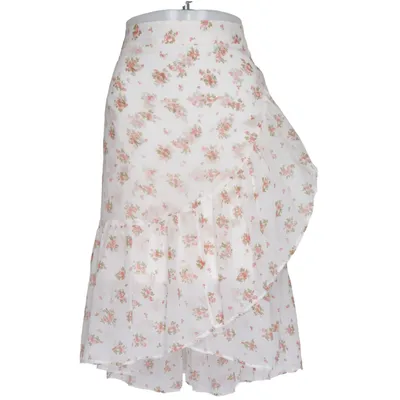 Wrap skirt (White, Multicolored) from Vero Moda Recycled polyester