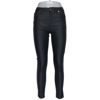 Pants (Black) from Elara Cotton, Elastane, Polyester