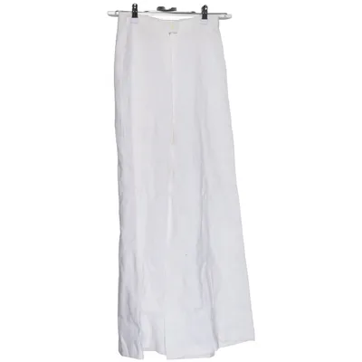 Pantalon patte d'éléphant (Blanc) de Dehå of Sweden