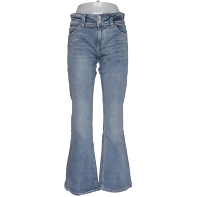Spijkerbroek (Blauw) van Bershka Katoen, Elastaan