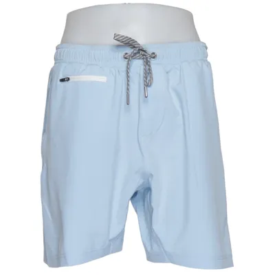 Zwemshort (Blauw) Elastaan, Merinowol, Polyamide, Polyester